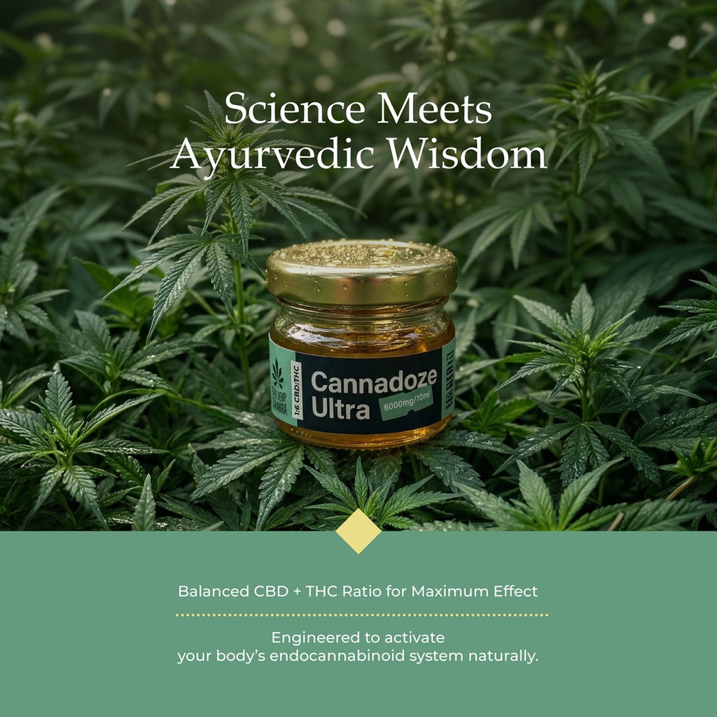 Cannadoze Ultra 1:6 CBD:THC 6000 mg: For Deep Relief & Restorative Balance